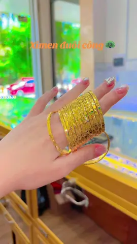 Đẹp ko các chị #tiemvangkimsuong #ximen #nữtrang #vòngtay #18k 