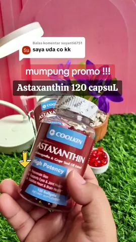 Membalas @suyanti6751 #astaxanthin #kesehatanjantung  #antiaging #kulitcerah #jerawat 