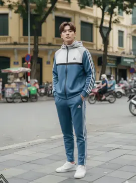 'Tấm Chắn Gió' Di Động Migdomo! Set Bộ Gió Thể Thao Có Mũ, Dài Tay Bảo Vệ Tuyệt Đối, Tập Luyện Hay Đi Chơi Đều Chất! #bộquầnáogió #thethao #aokhoacgio #sportswear #migdomo 