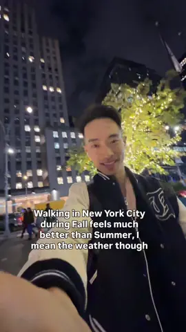 Walking in New York City during Fall #markphongdiary #fyp2025 #walkinginnewyork #fallinny #fridaynight 