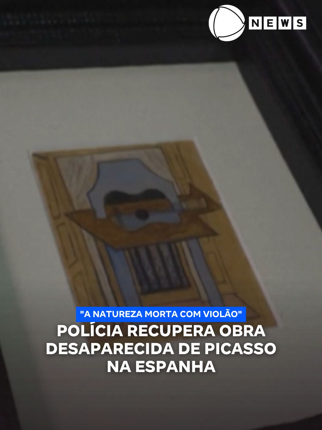 🖼️ A polícia espanhola recuperou uma pintura de Pablo Picasso que estava desaparecida, a arte de 1919 desapareceu no início desse mês antes de uma exposição. As autoridades não falam em roubo, a hipótese é que ela não foi colocada no caminhão que saiu de Madri para a cidade da exposição, Granada.  A obra de Picasso pertence a um colecionador particular e, finalmente, vai voltar para a casa. 📲 #RecordNews