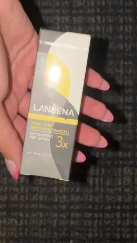 10/10 exfoliating peel spray!