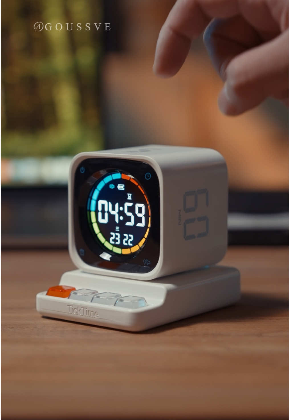Phone off, focus on 💪 This smart Pomodoro timer keeps you productive without notifications. #timer #focustools #pomodoro #productivityhacks #TechGadgets 