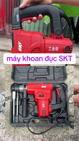 máy khoan đục 2 chức năng SKT#maykhoanducbetong#dienlanh#diennuoc#congtrinh 