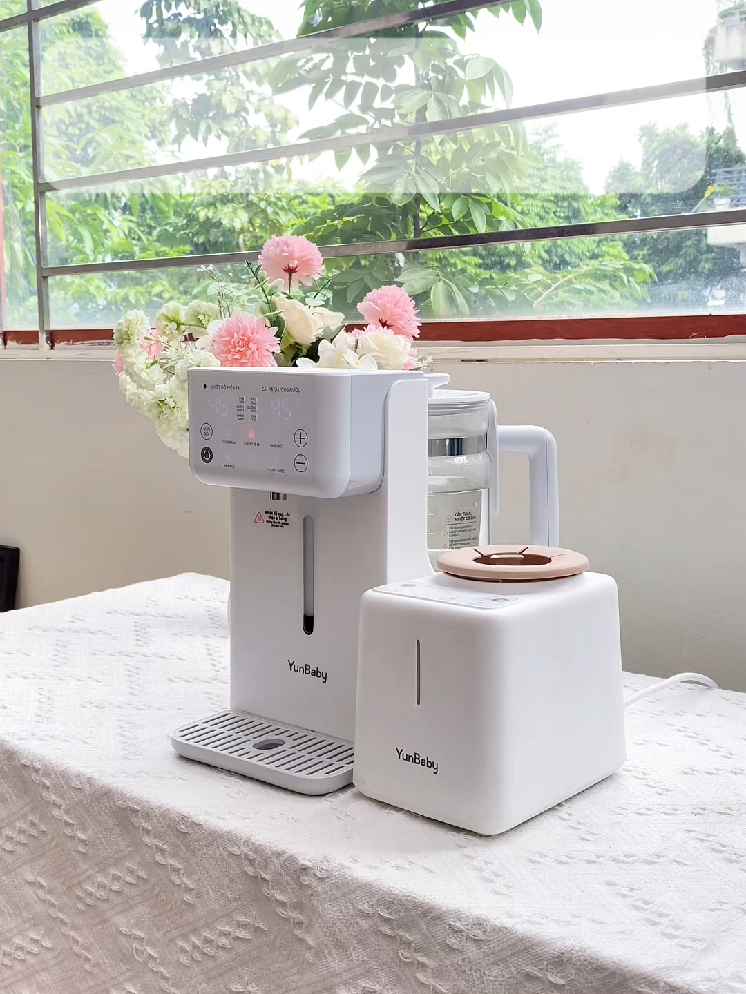 góc nhỏ chill cùng mẹ bỉm, vừa nhỏ gọn, vừa tiện lợi, bé an toàn, mẹ an tâm. #yunbaby #mevabe #xuhuong #mayphasua #babylove #viral #yunbabyhanoi #yunbabykids #mayrotnuoctudong #mayhamsua #hamsua #maylacsua #x23 #f29