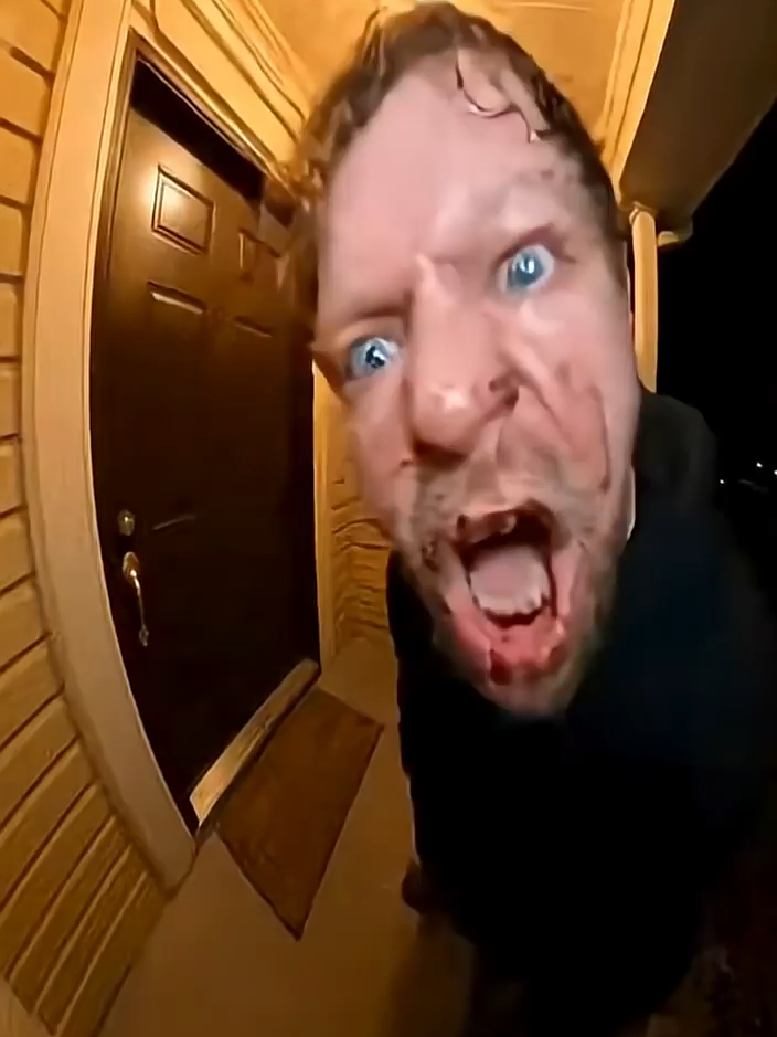 He Stood on My Porch Screaming…Over and Over 👁️ #doorbellcamera #ringcamera #ringcam