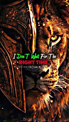 ~REPOST TO YOUR FOLLOWERS~ DON'T WAIT FOR RIGHT TIME ‼️🥶 _SIGMA MINDSET ‼️👑 ~SIGMA RULES ‼️👑 #inspiration #fyp #motivation #videoviral #attitude  Disclaimer: This video is for motivational, inspirational, and educational purposes only. Under Section 107 of the United States Copyright Act of 1976 (Title 17, U.S.C. § 107), allowance is made for fair use for purposes such as criticism, commentary, teaching, scholarship, or research. All credit for any copyrighted material used (clips, music, voice‐overs) belongs to the original creators. No copyright infringement intended. If you are the copyright owner and believe your work has been used improperly, please contact me directly and I will address the issue.