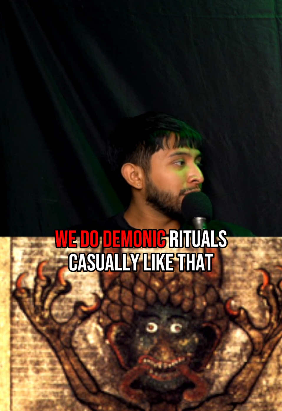 He Had An Encounter With The Devil 😨 #podcast #fyp #scary #creepy #conspiracy #mystery #mexican #fypシ #foryoupage 