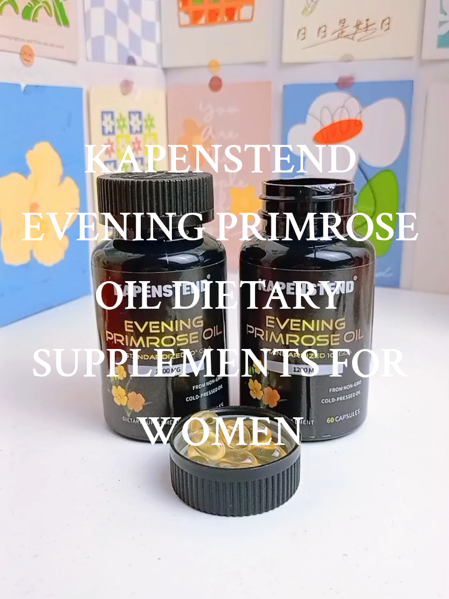 #eveningprimroseoil #eveningprimrose #primrose #dietarysupplement #kapenstend 