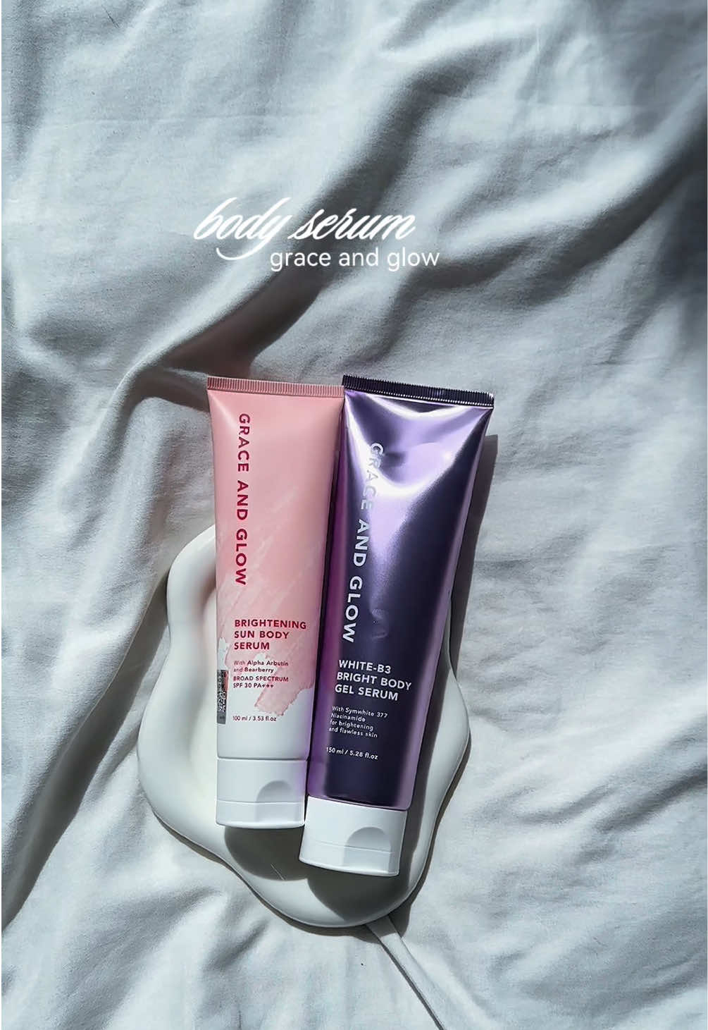 lurve this body serum combo from grace & glow, dah la wangi! #graceandglow 