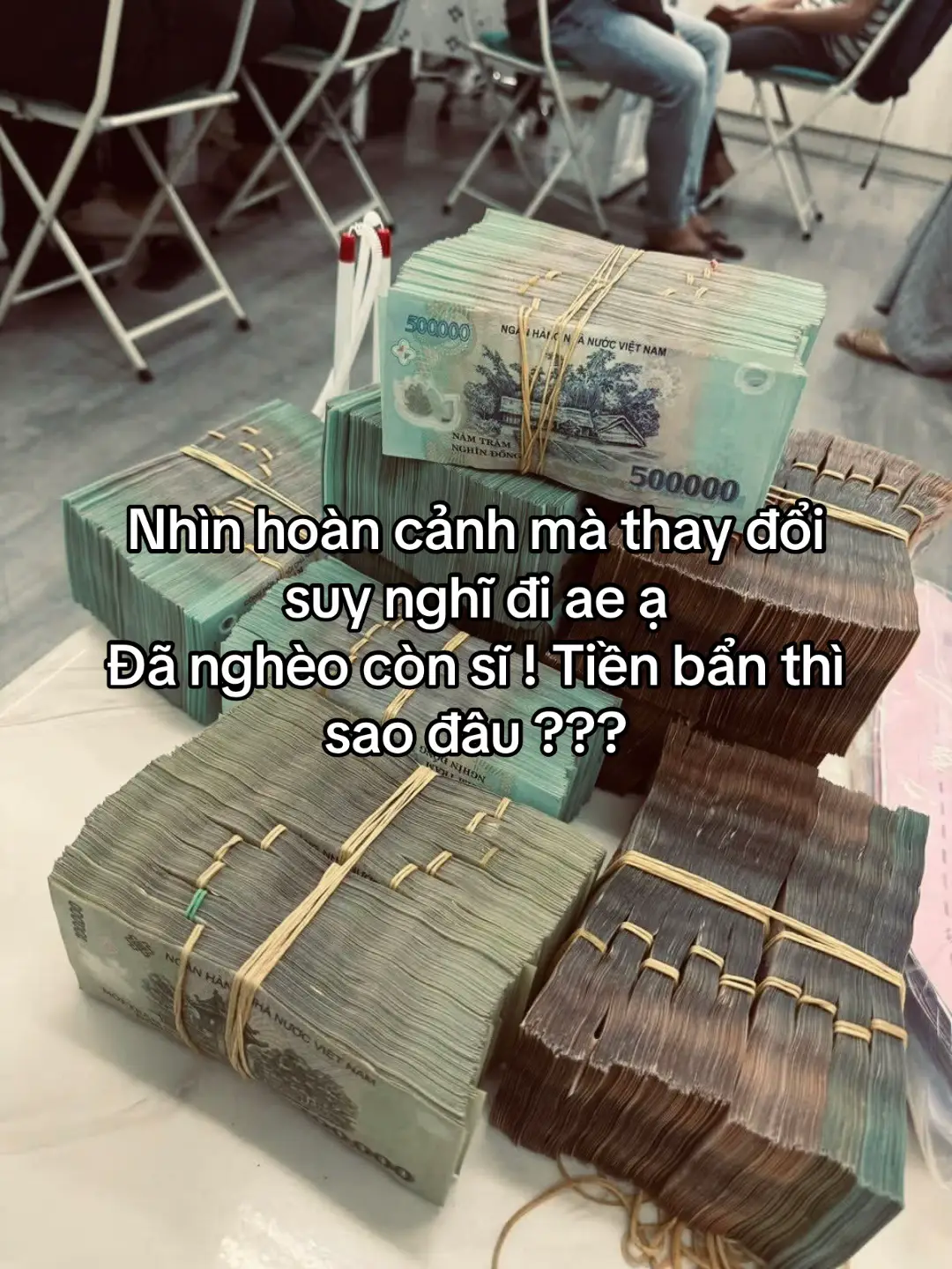 Nghèo mà sĩ ! Tiền bẩn thì sao đâu ?? #xuhuong #foryou #kieuhoang22 #xuhuongtiktok 