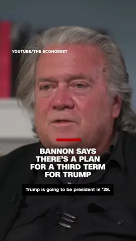 Former White House Chief Strategist Steve Bannon claims that there is a plan to get around the 22nd Amendment to make way for Trump to serve a third term. CNN's Steve Contorno reports. 