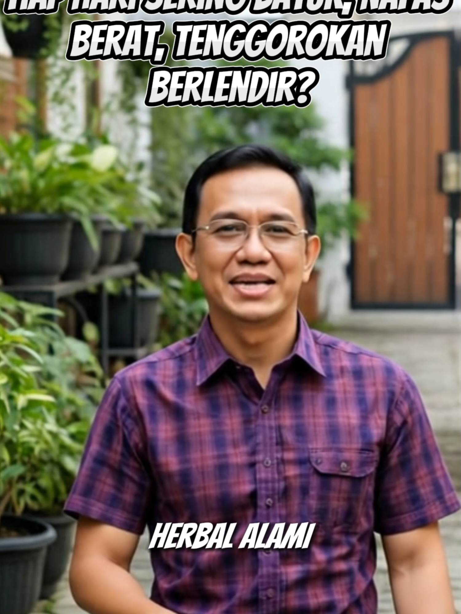 Tiap hari sering batuk, nafas berat, tenggorokan berlendir? #batuk #batukberdahak #batukmenahun #gurah #gurahherbal #herbalindonesia