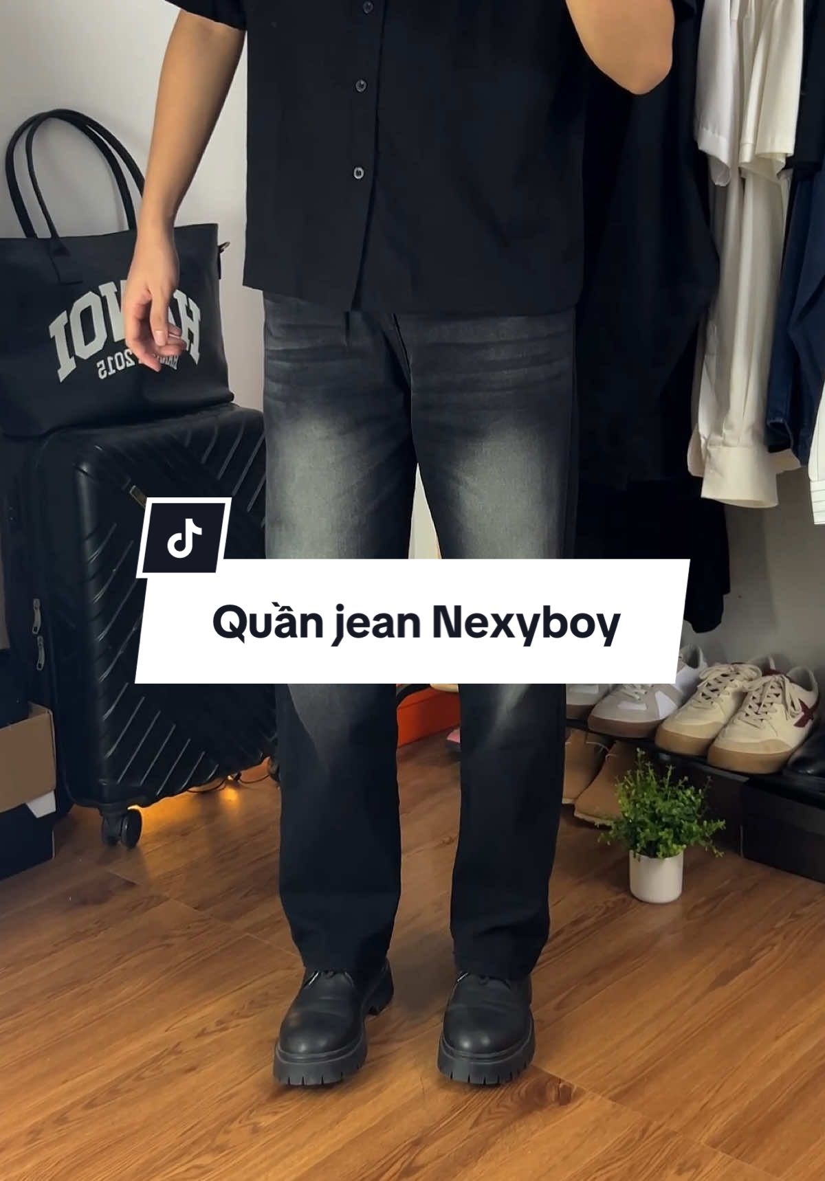 Mùa này mặc quần jean thì quá đẹp ròii #thoitrang #jeansuong #quanjean #quanao 