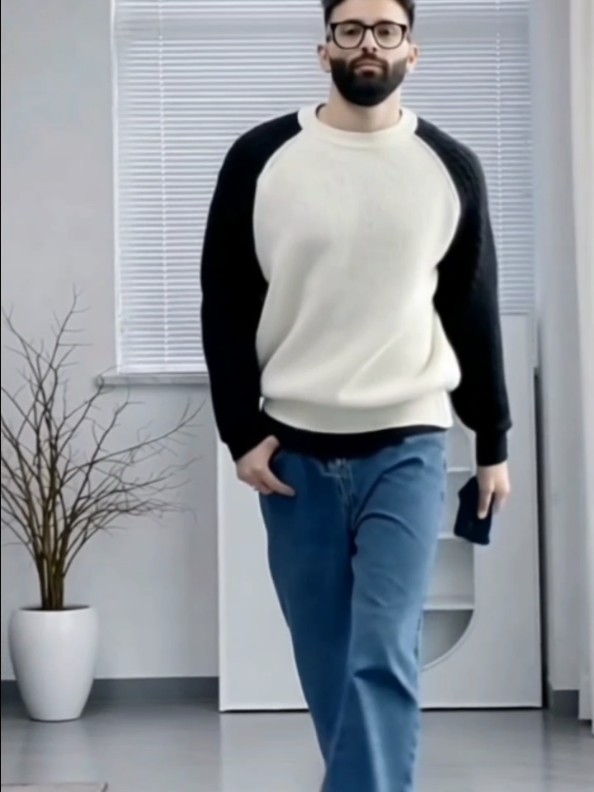 Áo len nam cổ tròn dài tay cao cấp #aolennam #aolendaitay #aolencotron #aolencaocap #thoitrangnam 