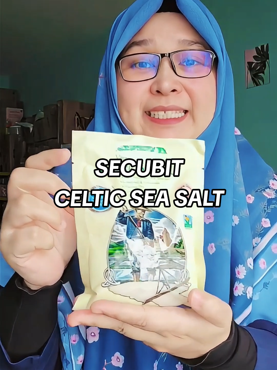 Secubit garam celtic setiap hari ... #celtics  #celticsalt #celticsaltbenefits  #garamsihat #celticseasalt 