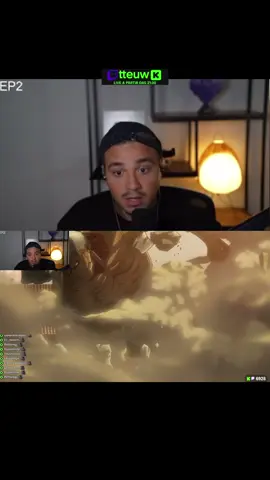 Tteuw reagindo a attackon titan #tteuw #AttackOnTitan #eren #levi #mikasa 