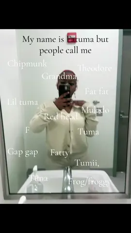 Some sound  bad but I promise I love all these names😭#fypシ #trending #sound #foryoupage #nicknames 