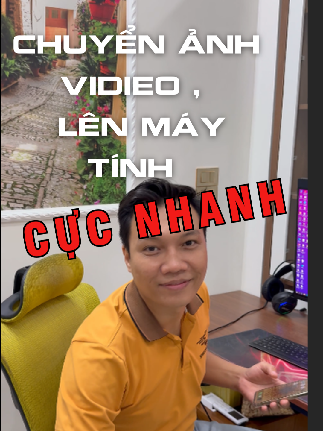 Cách để chuyển ảnh , vidieo từ điện thoại lên máy tính , rất dễ ai cũng có thể làm được  1 , bật wifi máy điện thoại  2, kết nối điện thoại với máy tính bằng IP của máy tính thông qua mạng lan  3. chọn ảnh và tải lên  #NVNM