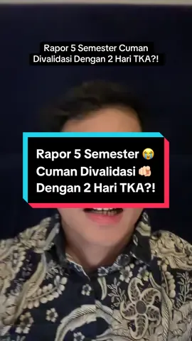 Bentar lagi TKA 😭