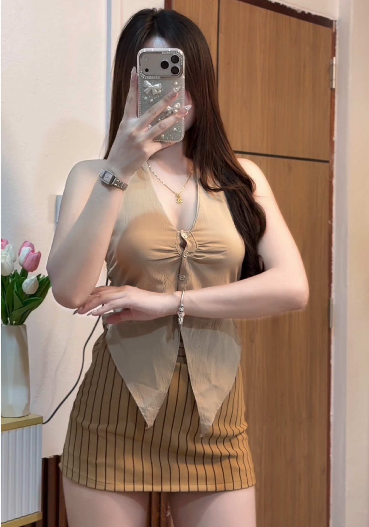 🫶🏻🤎 #ชุดเซต2ชิ้น 