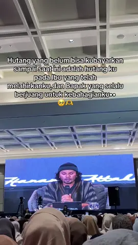 Maafkan anakmu ini yah belum bisa di banggakan ••• #kajianustadzhananattaki #sharingtimeayahamanah #ustadzhananattaki #katakatamotivasi #qoutes 