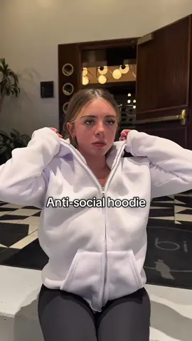 The best anti-social hoodie 😮‍💨