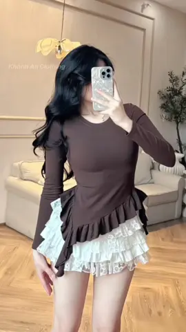 Áo Thun Nữ Dài Tay #aothundaitay #aothundaitaynu #outfit #rv #xh 
