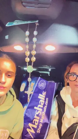 Did the Mom & Daughter @Marshalls haul trend…. -something that smells good -something you can wear -something cozy -something from the checkout aisle This was so fun! #shopping #trend #momdaughter #marshallshaul  @Kayla Gilbert love you!!🥰 