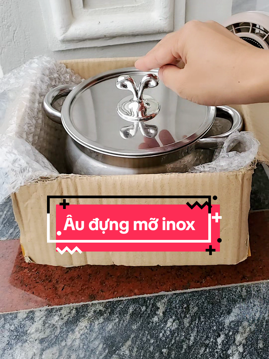 Âu đựng mỡ inox không gỉ #giadungtienich #giadungnhabep #xuhuong #audungmo #review @Thanh Thanh Gia Dụng @Thanh Thanh Gia Dụng 