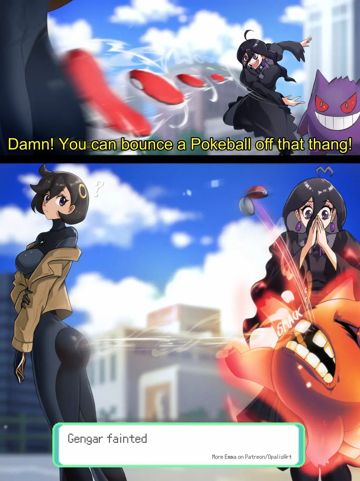 How have you guys been enjoying Legends Z-A? Imma be totally real and raw and honest with you guys, I am NOT a Pokemon guy. Didn’t really grow up with it and haven’t seriously played an entry since Diamond. This the first game since that I have played and I can’t lie, in spite of its ugliness at times it is pretty fun #pokemon #legendsza #comic 