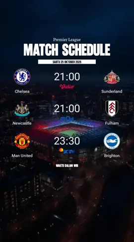 Jadwal Liga Inggris Malam ini #PremierLeague #fottball #jadwalbola 