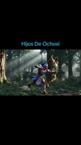 Ochosi, el cazador divino y guardián de la justicia. Cada escena muestra su poder, precisión y conexión con la naturaleza. Se le ve cazando en el bosque, bendiciendo sus flechas junto al río, y transformándose en espíritu animal. Colores vibrantes, efectos de energía espiritual y movimientos fluidos resaltan su fuerza y sabiduría ancestral. Ideal para contenido espiritual, cultural y educativo sobre los Orishas y la religión Yoruba. #ochosi #santeriaafrocubana👑 #lucumi #yalorde🌻🌻🌻🌻🌻👑👑👑👑👑 #santeriacubana 