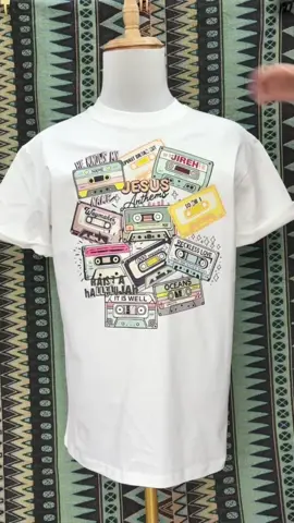 Jesus Anthems Retro Christian Collage + Fruit of the Spirit Tee