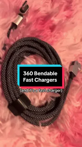 No more broken cords 🔄 This 360° rotating iPhone charger bends, twists & never quits ⚡️ perfect for bedside, car, or couch scrolling 💅 • #iPhoneCharger #FastChargingCable #360Charger #TechEssentials #AmazonFinds