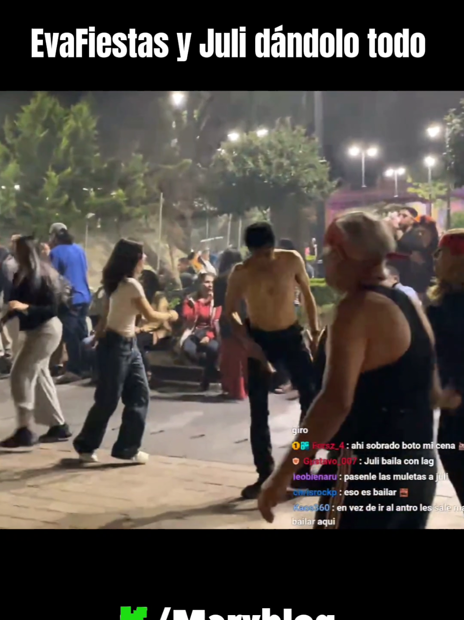 Eva y Girlofnox bailando #foryoupage❤️❤️ #maryblog  #evapartis #girlofnox #sylvee 