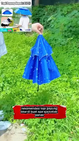 Rekomendasi topi payung anti UV #topipayung #payungmancing #payungkepalaantiuv #payung 