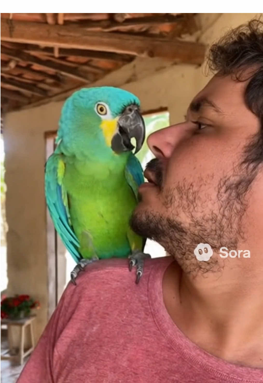 Papagaio fofoqueiro#fy #viral #sora2 #ia 