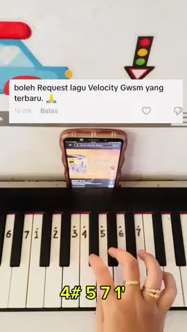 By request. Not angka lagu velocity GWSM. #gwsm #gwsmlovers👹 #velocitygwsm #gsky #piano