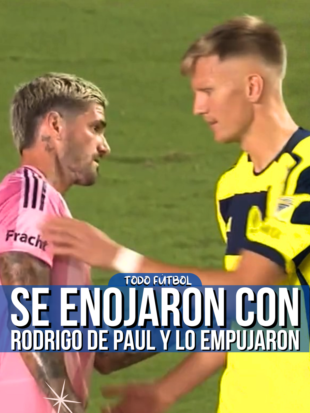 Rodrigo de Paul se burló de su rival y así terminó 😱 #rodrigodepaul #depaul #intermiami #futbol #nashville