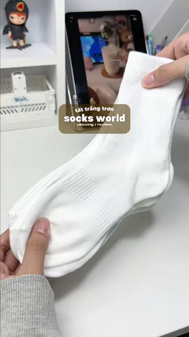 tất dày dặn, yên tâm sắm nha cả nhà #tattrangcaoco #tattrang #gikiunbox #fyp #tất 