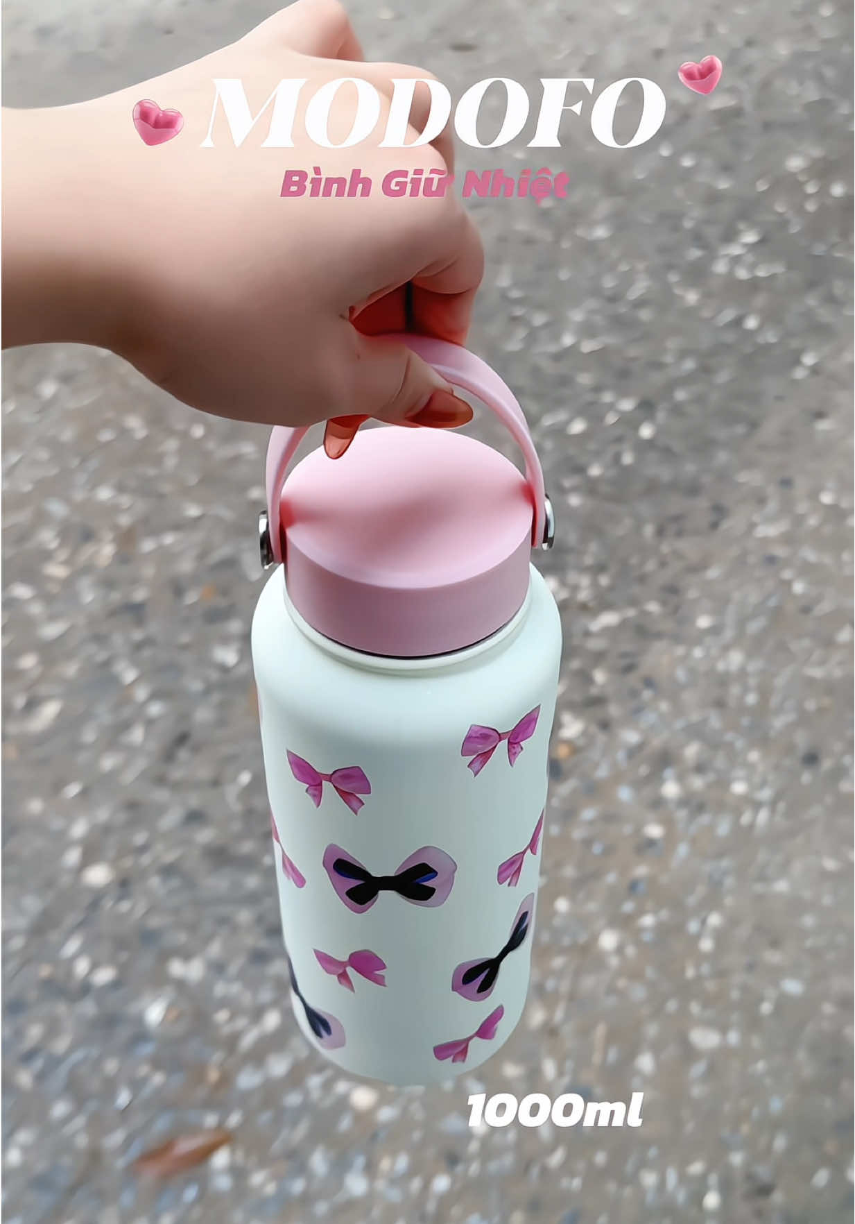 MODOFO Ly giữ nhiệt Sinh viên #binhgiunhiet #binhgiunhiet1000ml #binhgiunhietcute #binhgiunhietxinh #byntchuyengiadung 