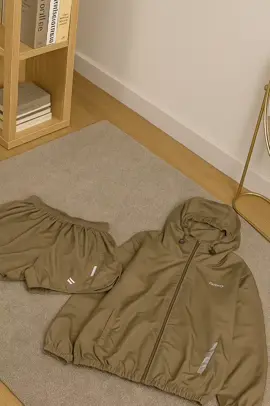 cek keranjang kuning, hoody olahraga dengan kain parasut 🤩#hoody #sweter #foryou #fyppppppppppppppppppppppp 