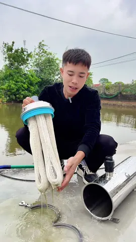 Lọc nước giếng khoan, nước nhiễm phèn, nước màu loại bỏ tạp chất, rong rêu, nấm mốc, vi sinh vật #locnuocgiengkhoan  #loctongdaunguon  #xuhuong  #viral #fyp 