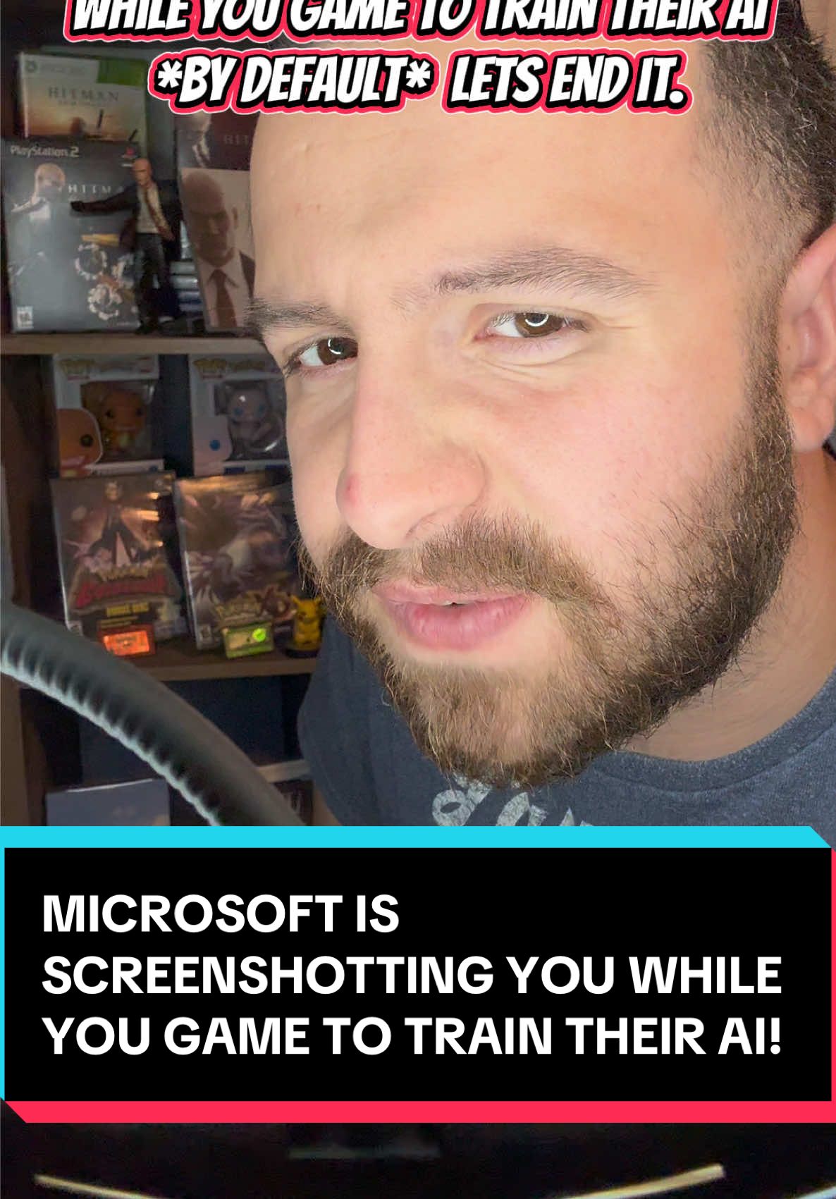 MICROSOFT IS SCREENSHOTTING YOU WHILE YOU GAME TO TRAIN THEIR AI! #technews #windows11 #pcgaming #techtok #pcgamer 