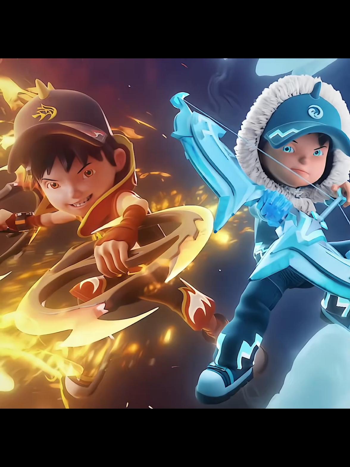 Tradisi berlanjut🔥❄ #boboiboyice #boboiboyblaze  #boboiboygalaxybaraju #boboiboygalaxybarajuepisode2  #boboiboyedit 