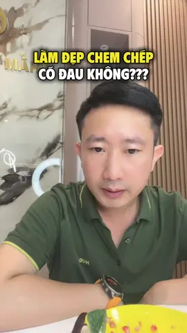 Làm đẹp chem chép có đau hay không? #bacsytuanduong #thammytuanduong #lamdep #thammy #xuhuong 