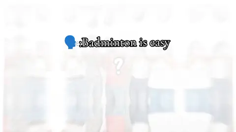 Badminton is not called the fastest sport in the world for no reason . . #badminton #fastest #Easy? #bestedit #fyp 