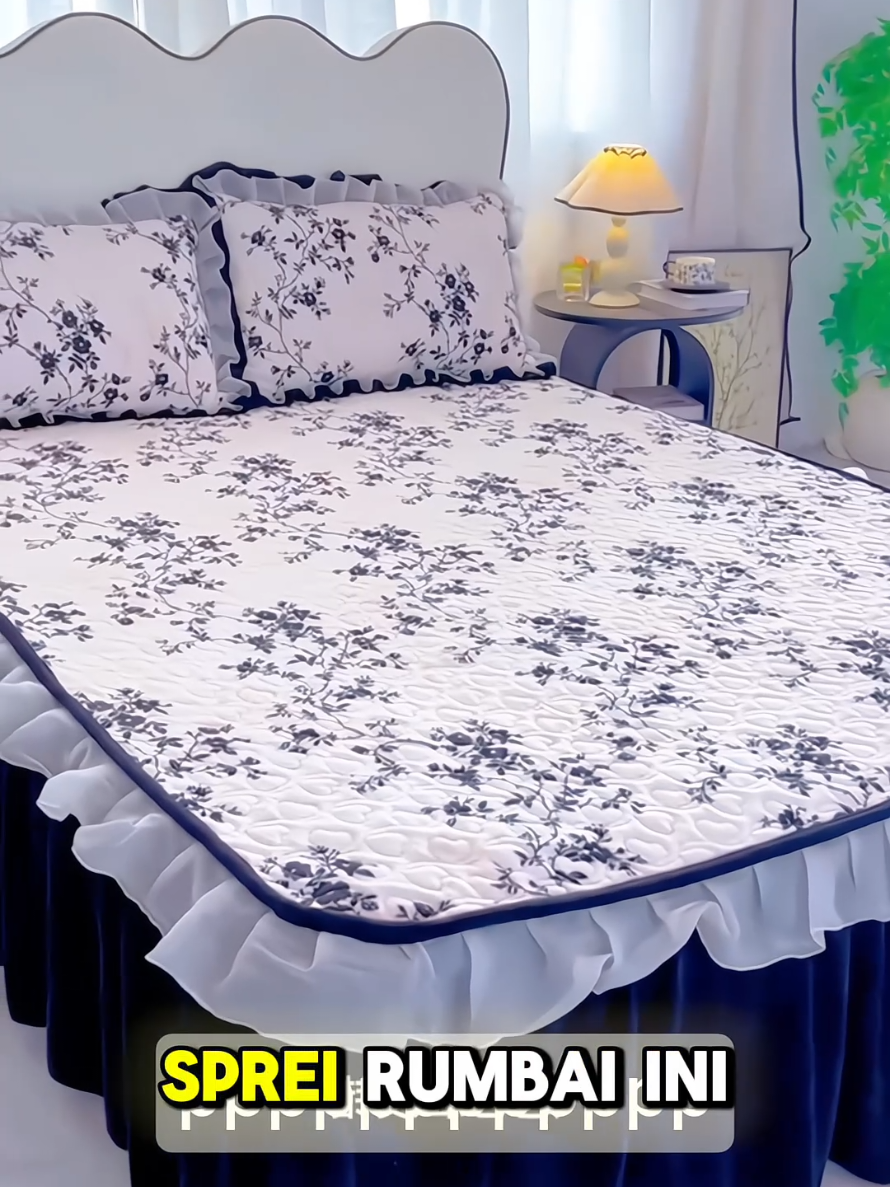 Sprei Rumbai Motif Sultan Ukur#spreiestetik #sprei 