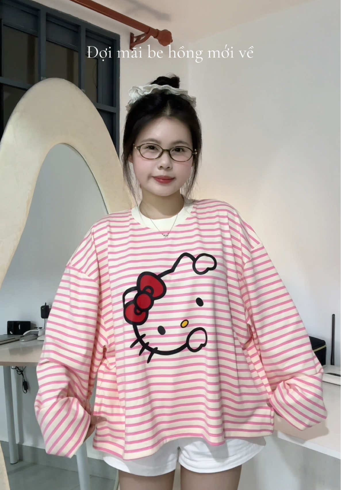 Đã kẻ sọc còn kitty #miucho 